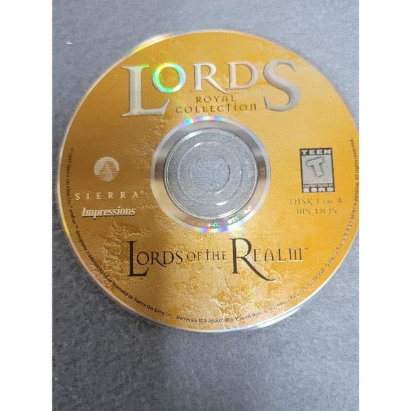 Lords Royal‎ Collection PC Game Map 5 Manuals Reference Card PC in Original Box - Picture 7 of 9